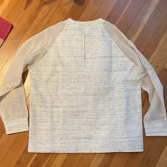 Folk cream coloured long sleeve top, size small. - Picture 4 of 4